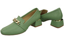 Dámská obuv Mint with Embellished Chain Moccasin pumps Přírodní kůže 193 ElitaBut