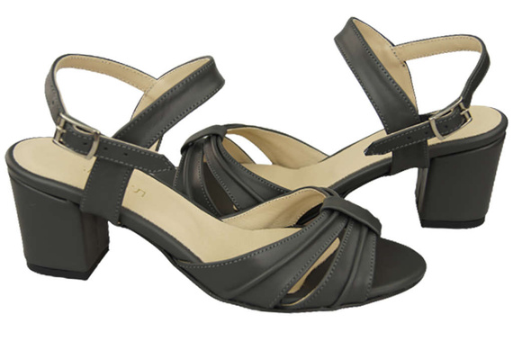 Dámská obuv Sandály Graphite Natural Leather 168 ElitaBut