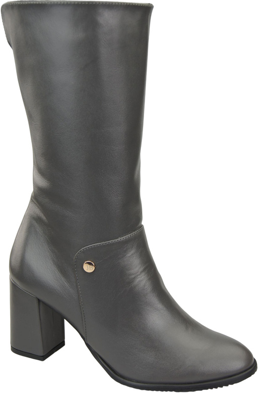 Obuv Dámské kozačky Graphite to Half Calf přírodní kůže 189 ElitaBut