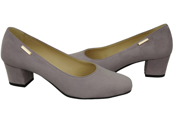 Pohodlná dámská obuv Lila Natural Leather Suede 172 od ElitaBut