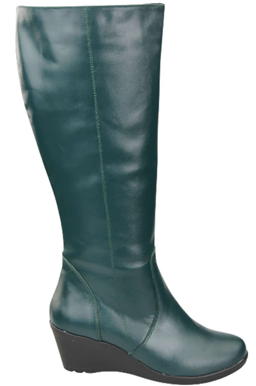 Obuv Dámské kotníkové boty Přírodní kůže Malachite 177 ElitaBut