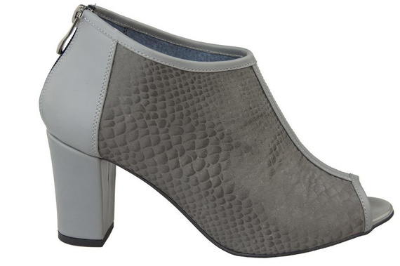 Dámská obuv Dámské lodičky s vysokou špičkou z přírodní kůže Ash shell 957 ElitaBut