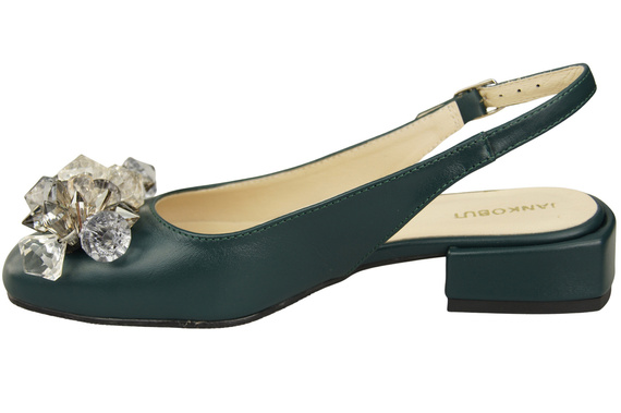 Dámská obuv Malachite Sandály s krystaly Přírodní kůže 215 ElitaBut