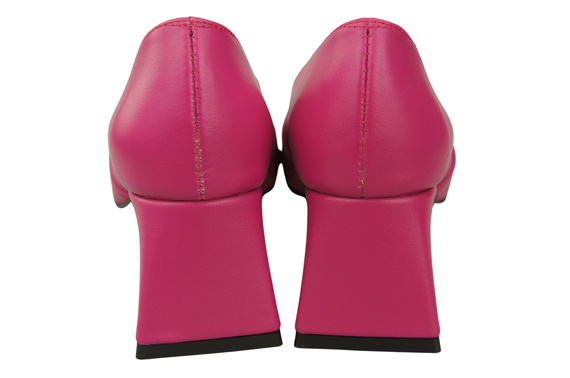 Dámské Lodičky Purpurový Pravá Kůže Špičatá Špička Podpatek ElitaBut 221