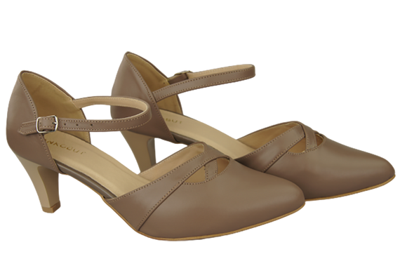 Dámská obuv Sandály Cappuccino Přírodní kůže 151 ElitaBut