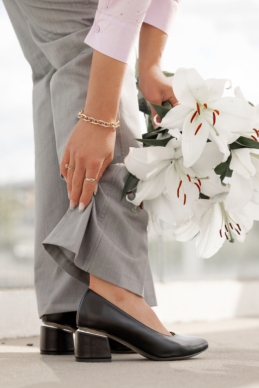 Dámská obuv Black Natural leather 143 ElitaBut