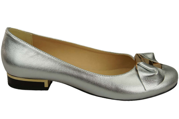 Dámské baleríny z přírodní kůže 894 ElitaBut