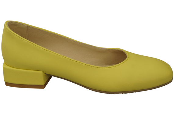 Pohodlná dámská obuv Lemon Flat Leather pumps 204 ElitaBut