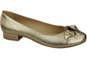 Dámské baletní boty Natural Leather Gold 894 ElitaBut