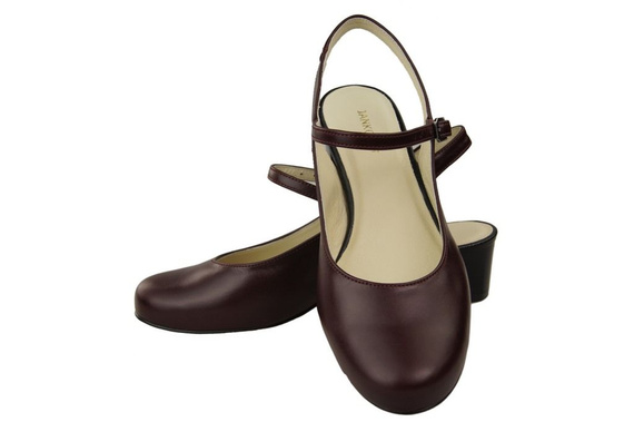 Dámský sandál Maroon Natural Leather 108 ElitaBut