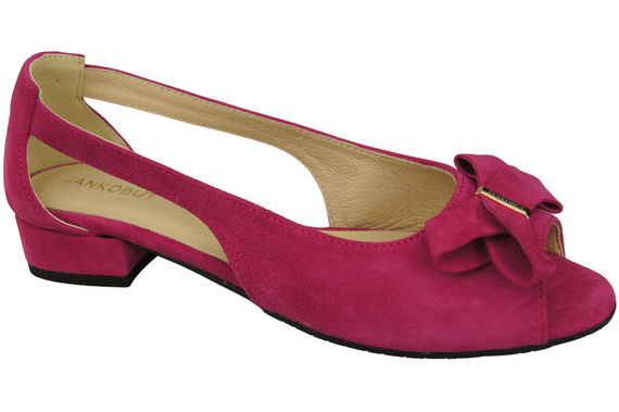 Dámské sandály z přírodní semišové kůže 994 Z Kombinace stylu a pohodlí ElitaBut