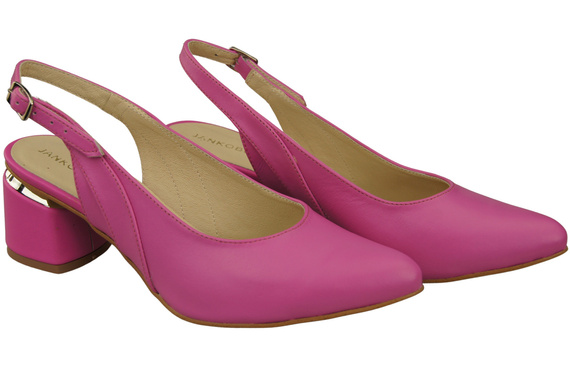 Dámská obuv Sandály Fuchsia Přírodní kůže 196 ElitaBut