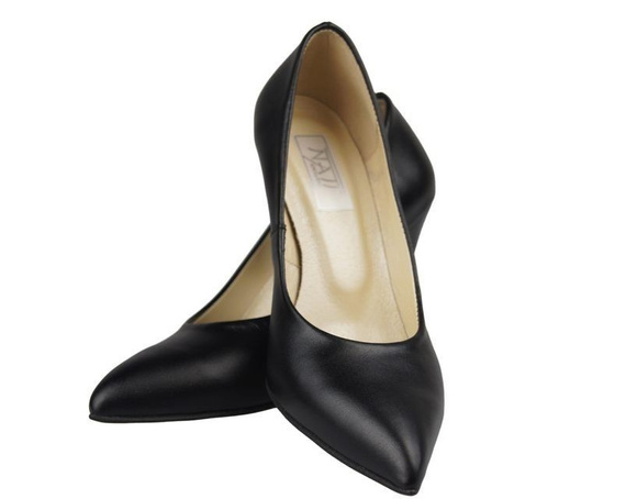 Dámská obuv Dámské lakované lodičky Black 816 ElitaBut