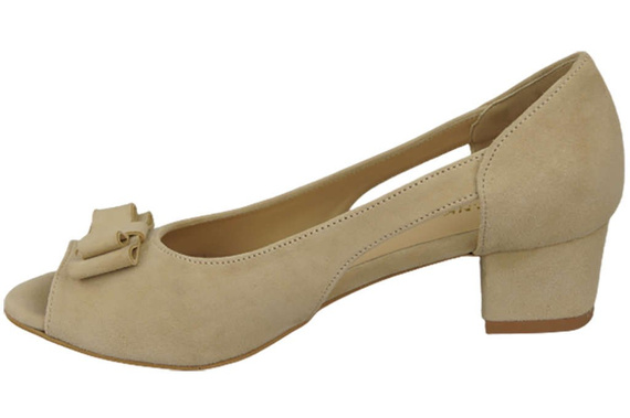 Dámská obuv Sandály béžové přírodní kůže 145 Z ElitaBut