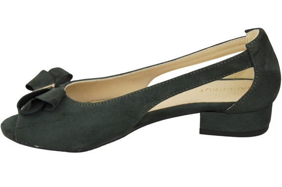 Dámské sandály Graphite Natural Suede Leather 994 Z Kombinace stylu a pohodlí ElitaBut