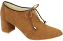 Dámská obuv Caramel Natural Velour Leather 183 ElitaBut