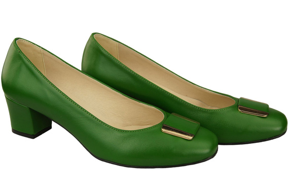 Dámská obuv Natural Leather 187 Green ElitaBut