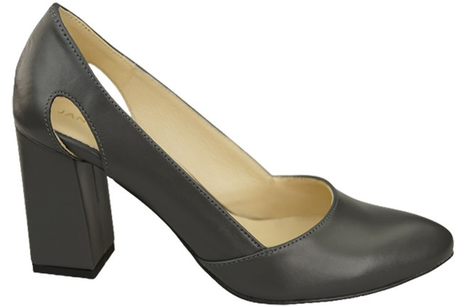 Dámská obuv Graphite pumps Natural leather 184 ElitaBut