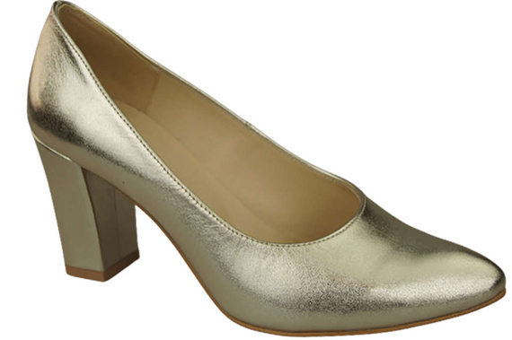 Dámská obuv Zlaté lodičky Přírodní kůže 170 ElitaBut