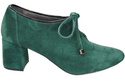 Dámské boty Boty Malachite Natural Velour Leather 183 ElitaBut
