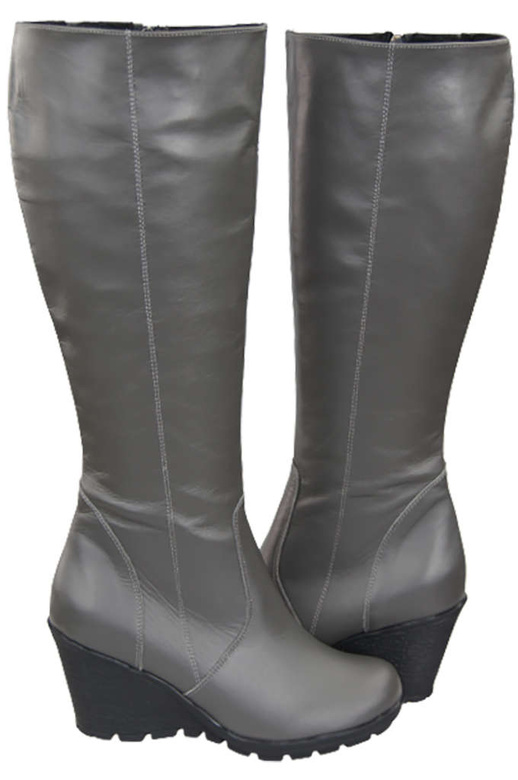 Obuv Dámské kotníkové boty Přírodní kůže Graphite 745 ElitaBut