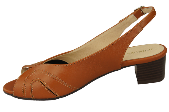 Dámská obuv Přírodní kůže Sandály Červená 991 ElitaBut