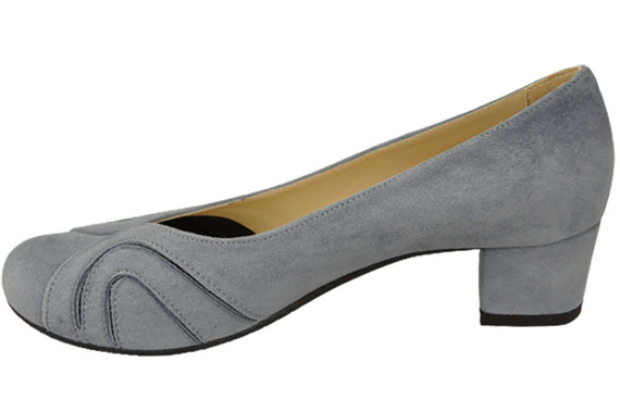 Dámská obuv Dámské semišové kožené lodičky Ash 786 Z ElitaBut