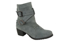 Dámská obuv Natural Leather Velour Boots Ash 119 ElitaBut
