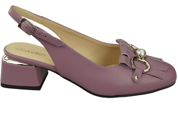 Dámská obuv Lila Sandály zdobené třásněmi Přírodní kůže 208 ElitaBut