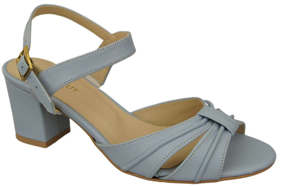 Dámská obuv Sandály Light Blue Natural Leather 168 ElitaBut