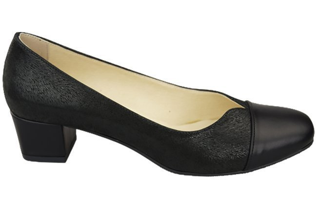 Dámská obuv Lodičky z přírodní kůže 164 Black ElitaBut