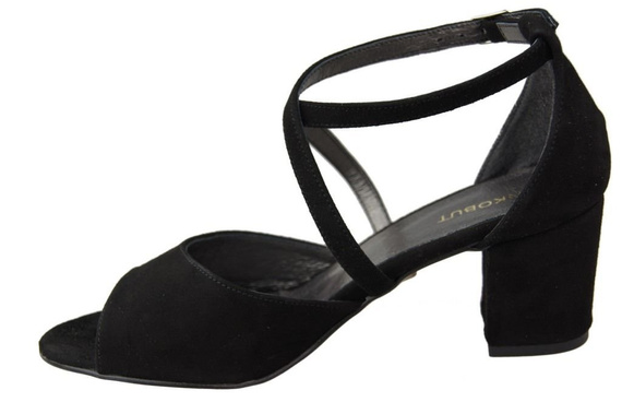 Dámská obuv Sandály Černá přírodní kůže 111 ElitaBut