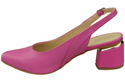 Dámská obuv Sandály Fuchsia Přírodní kůže 196 ElitaBut