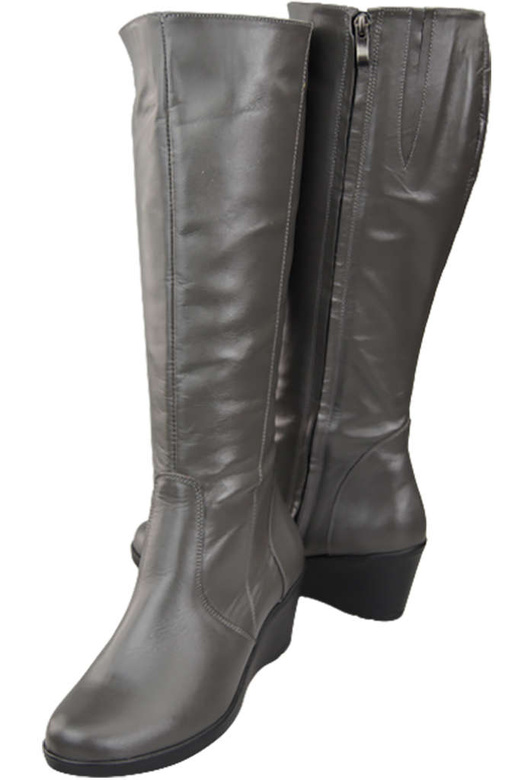 Obuv Dámské kotníkové boty Přírodní kůže Graphite 177 ElitaBut