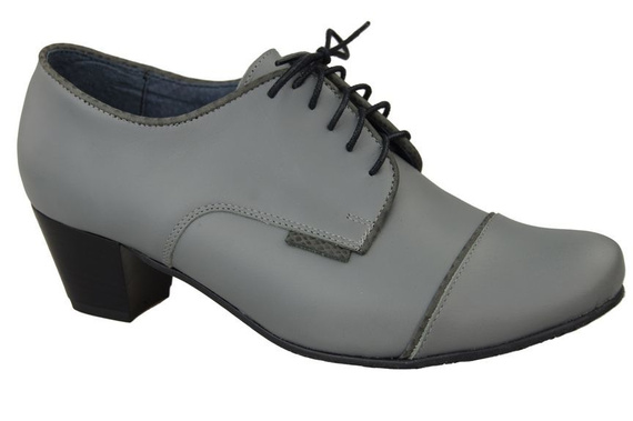 Dámská obuv šněrovací přírodní kůže Ash 956 ElitaBut