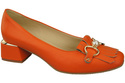 Dámská obuv Orange Tassel Embellished pumps Přírodní kůže 195 ElitaBut