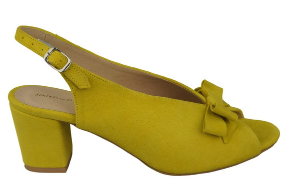 Dámská obuv Lemon Kožené semišové sandály 148 ElitaBut