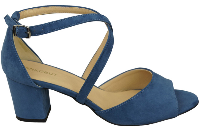 Dámská obuv Sandály Modrá přírodní kůže 111 ElitaBut