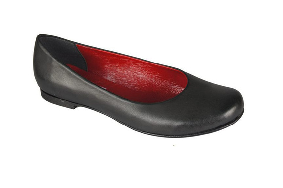 Dámské baletní boty Natural Leather Black 650 ElitaBut