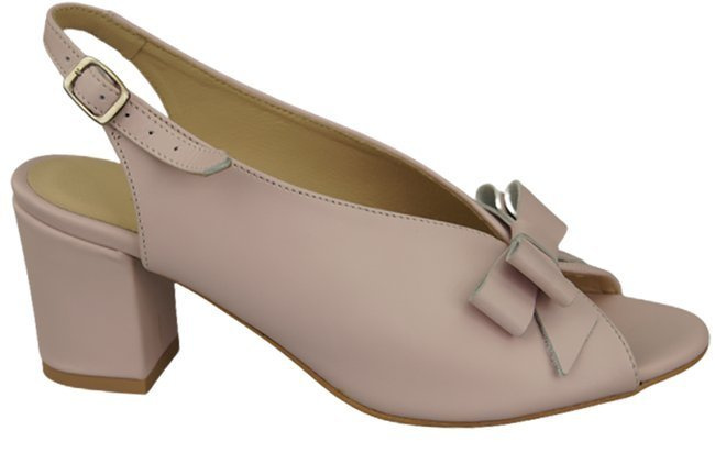 Dámská obuv Sandály Pink Powder natural leather Faced 148 L ElitaBut