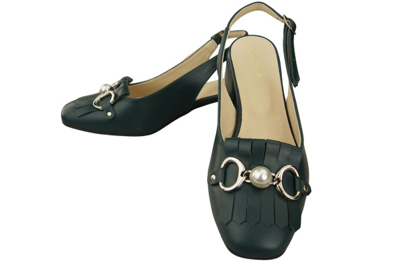 Dámská obuv Malachite Sandály zdobené třásněmi Přírodní kůže 208 ElitaBut