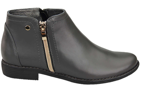 Dámská obuv Graphite Boots Warmed Natural Leather 872 Z Elitabut