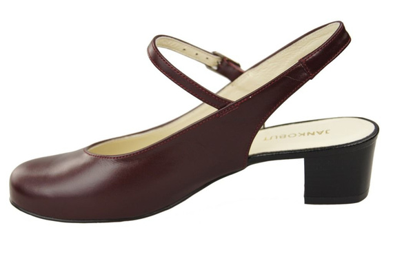 Dámský sandál Maroon Natural Leather 108 ElitaBut