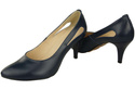Dámská obuv Navy blue Přírodní kůže 166 ElitaBut