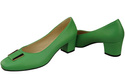 Dámská obuv Natural Leather 187 Lime pumps ElitaBut
