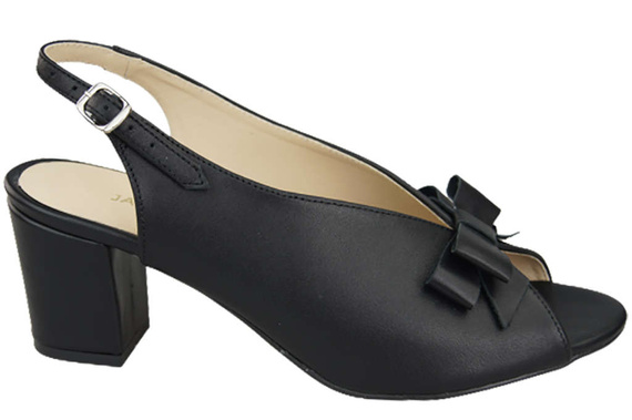 Dámská obuv Black Faced Kožené sandály 148 L ElitaBut
