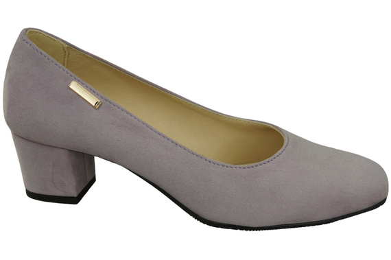 Pohodlná dámská obuv Lila Natural Leather Suede 172 od ElitaBut