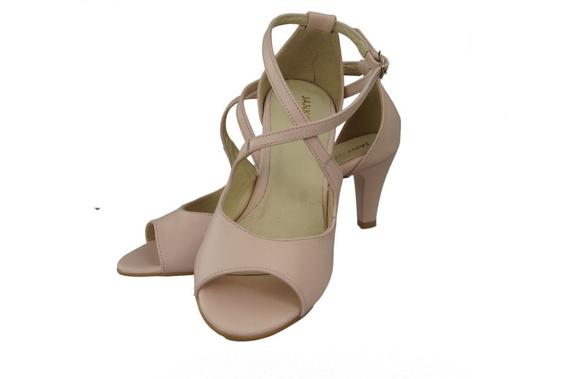 Dámská obuv Sandály Růžová přírodní kůže 115 ElitaBut