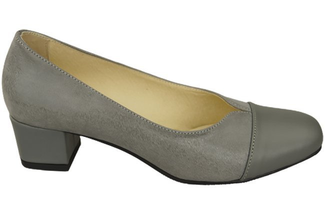 Dámská obuv Dámské lodičky Přírodní kůže 164 Ash ElitaBut