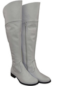 Dámské boty White Musketeers Vysoké nad kolena z přírodní kůže 638 ElitaBut